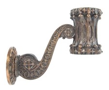 rare copper-plated iron sullivanesque rockefeller elevator indicator lamp