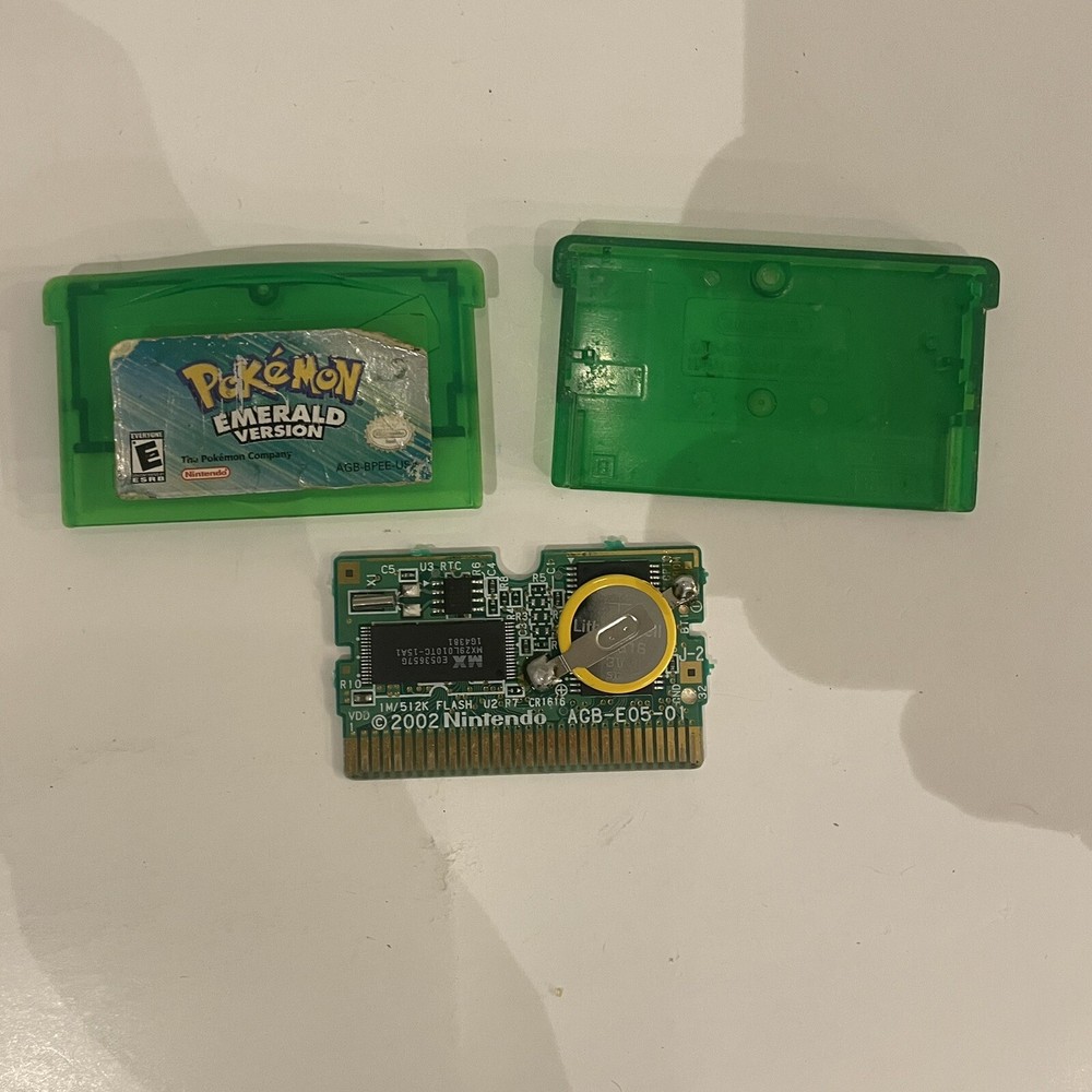 Pokemon Emerald Version (Nintendo Game Boy Advance, 2005) Authentic, TESTED!