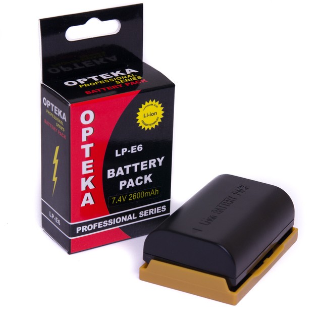 Replacement LPE6 Lithium Ion Battery For Canon EOS 7D, 5D, 60D, 70D