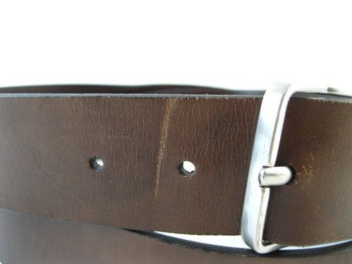 Allen Edmonds "BROADWAY AVE" Cintura Uomo Casual #1015811 Taglia 40 Caffè (b158) - Foto 10 di 10