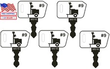 5 Ignition Starter Keys 14644 M516 for Terex Generation 7 Dumptruck ADT