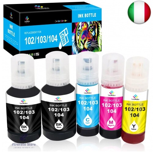 LeciRoba E-104 per epson 104 103 102 Ecotank Multipack use with ET-2710 ET-2711