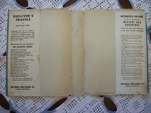 Gulliver's Travels (Johathan Swift, 1940 Hardcover w/DJ) - Picture 4 of 12