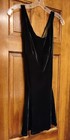 Victoria's Secret Slip Dress Night Gown Dark Green Mini Dress Velvet X-Small XS — photo 6