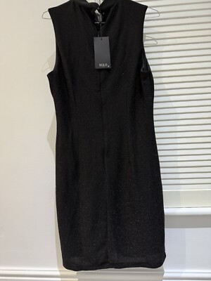 Italienisches SOLO Glitzer Kleid 