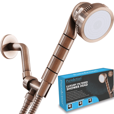 #ad #ad Filtered Shower Head with Handheld Hose Hard Water Softener Removes Chlorine $30.09
