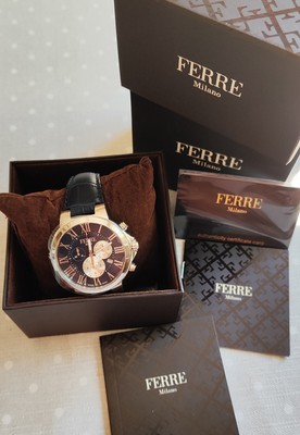 NEW Watch Ferrè Milano FM1G177L0021 Swiss quality Italian design