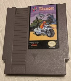 Thundercade Nintendo Entertainment System NES Video Game with Box Tested Working