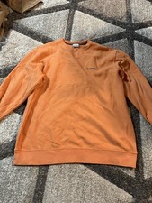 Men  s XL Orange Columbia Sweater