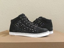 UGG TAYLAH CRYSTALS ASPHALT BLACK ANKLE SNEAKER SHOES US 7 / EU 38 / UK 5.5 NIB
