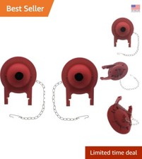 Easy Install 2 Pack 3" Toto Toilet Flappers - Smooth Finish for Efficiency