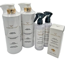 VERENIZE DAILY AFTER TREATMENT - 2 #SHAMPOOS, 2 #SPRAYS, 1 #OIL -READ- (5 PACK)