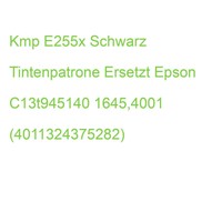 Kmp E255X Schwarz Druckerpatrone Kompatibel Zu Epson T9451 1645,4001 (4011324375