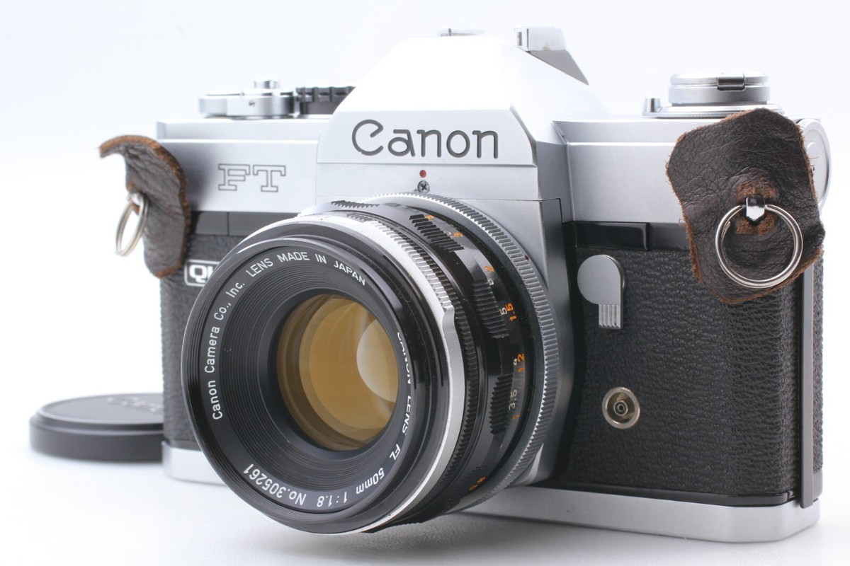 Canon FT QL 35mm フィルムカメラ FL 50mm f/1.8 Canon FTb QL 35mm SLR / Canon FD 50mm f/1.8 | B