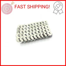 100 Sets Silver Tone Magnetic Purse Snap Clasps Button/Great for Closure Purse