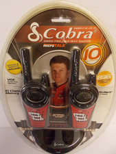 COBRA MICROTALK DALE EARNHARDT LIMITED EDITION 2-WAY RADIOS 10 MILES NEW Clam SH