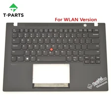 New Palmrest Uppper Case US Keyboard Bezel for Lenovo Thinkpad T14S Gen 2 WLAN