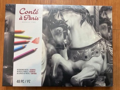 Conte a Paris Conte a Paris 48 Colored Pencils Set #8a69fb