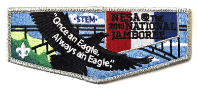 National Jamboree 2013 National Eagle Scout Association NESA STEM Pocket Flap