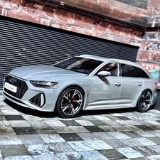 1/18 Diecast Audi RS6 C8 Avant Nardo Clay Model
