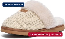 Cozy House Slippers for Women with Memory Foam Fuzzy Shoes for Indoor