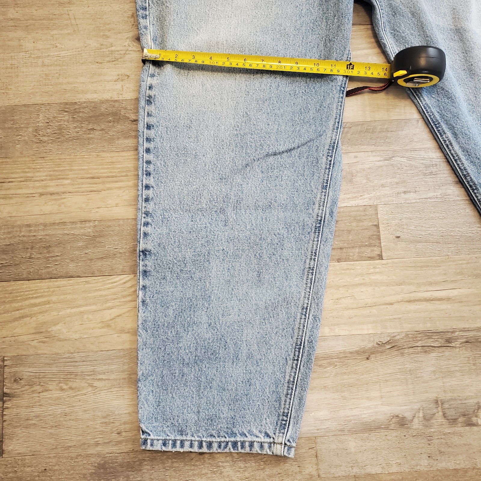 Carhartt B10 Jeans Relaxed Fit Denim Blue Jeans Mens 44x29 Measured Distressed thumbnail 8