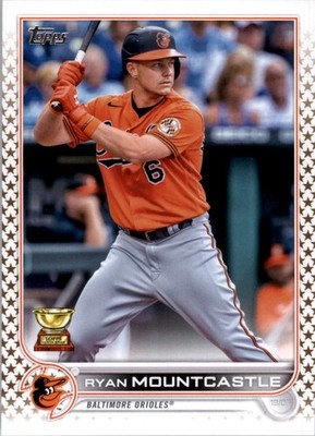 2022 Topps Factory Set Gold Stars #579 Ryan Mountcastle - BB