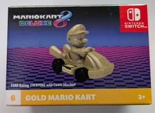 McDonald’s Happy Meal Toy Gold Mario Kart #6  2024  New In Box BadaBumBumPaaaaaa