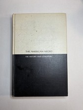 The American Negro His History & Literature (1968) Hardcover Ex Library