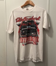 1991 Sports Image Inc Dale Earnhardt Intimidator IV Tour  NASCAR T-Shirt M White