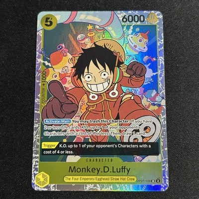 Monkey.D.Luffy OP07-109 - One Piece TCG - SR Super Rare NM English