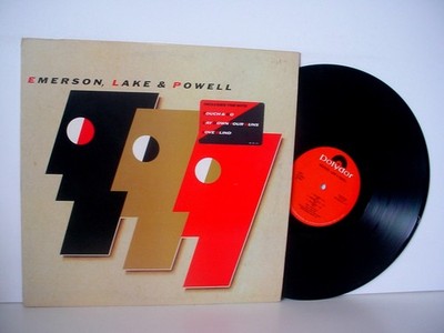 ELP EMERSON LAKE & POWELL PROMO LP 1986 POLYDOR 829 297 COZY POWELL Promotional