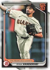 2024 Bowman Ryan Vanderhei 1st Bowman San Fransisco Giants BP-15