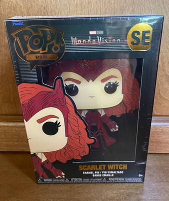 FUNKO POP! PIN WANDAVISION SCARLET WITCH SE BRAND NEW SEALED