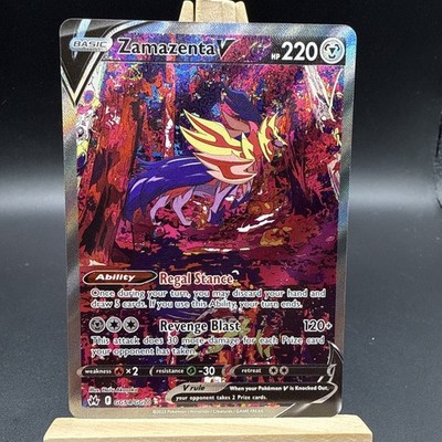 Zamazenta V GG54/GG70 Crown Zenith Galarian Gallery Holo Pokemon TCG NM