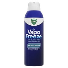 Vicks VapoFreeze Menthol Pain Relieving Spray 3oz, for Muscles  Joint Blue