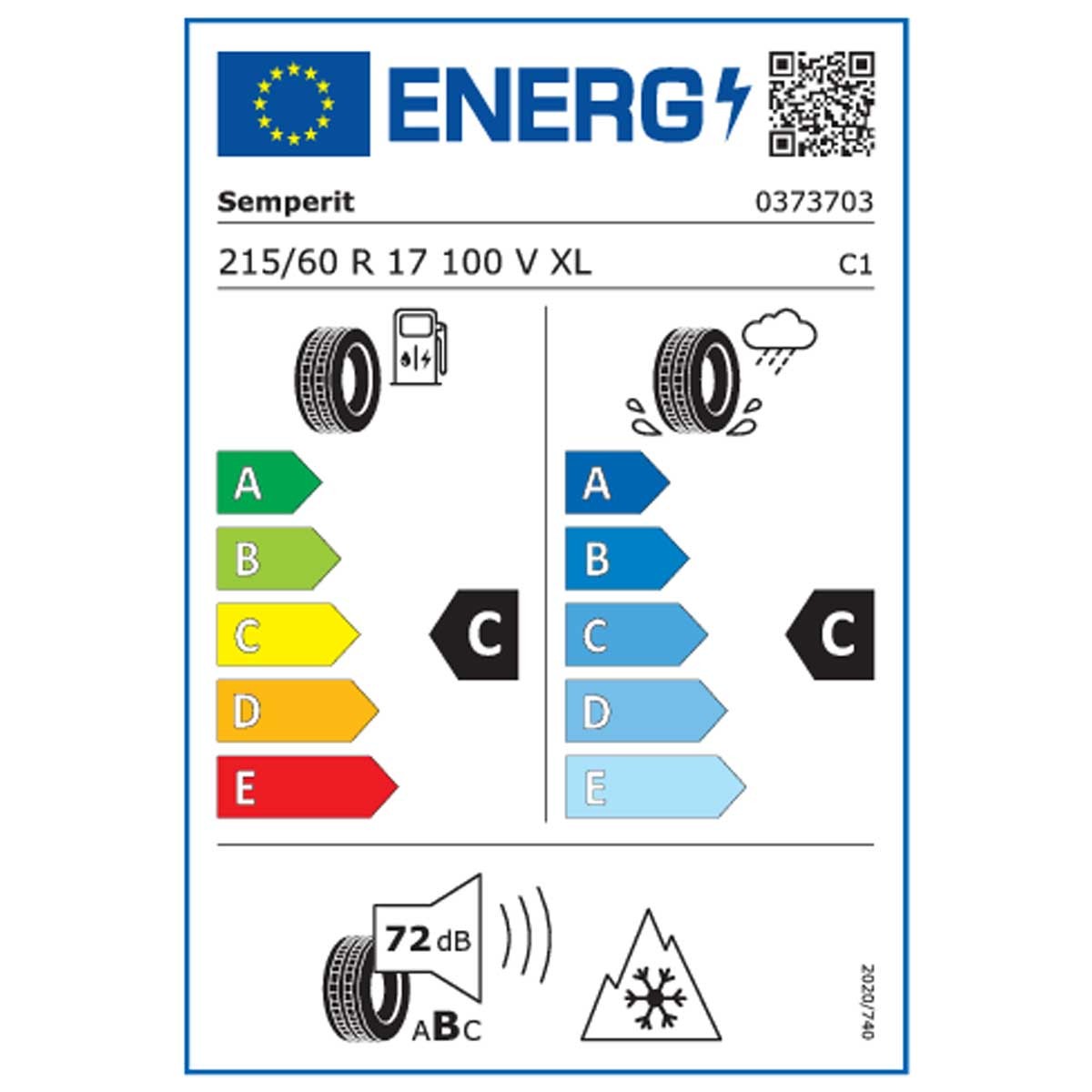 4 complete winter wheels for BYD Acto 3 7.5x17 Tallinn SW 215/60 R17 100V Semp