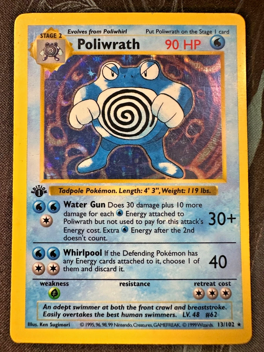Poliwrath Pokémon TCG Cards for sale | eBay