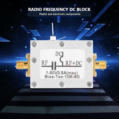 1 szt. 10MHz-6GHz Bias Herbata 10MHz-6GHz Szerokopasmowa częstotliwość radiowa Mikrofalówka - Zdjęcie 3 z 8