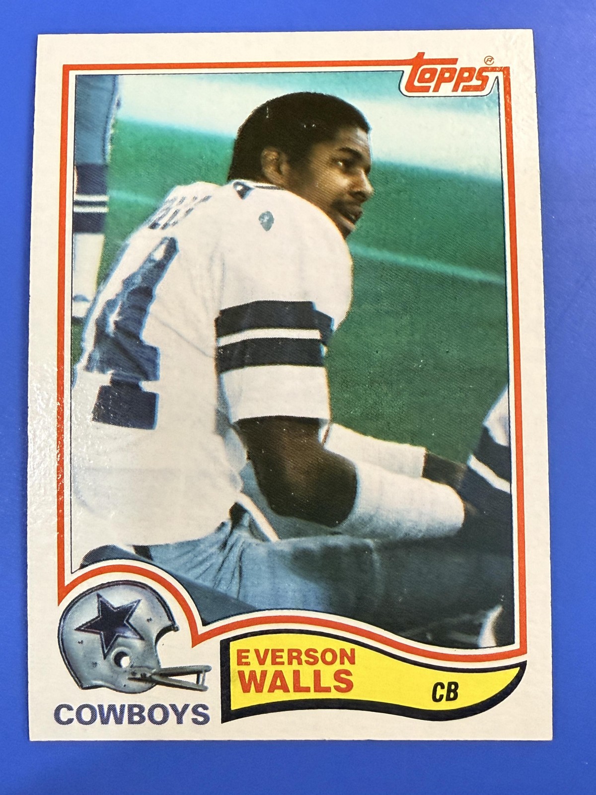 1982 Topps #327 Everson Walls