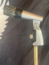 1970’s Shure Brothers PE548V dynamic microphone & Atlas  Sound mic stand 