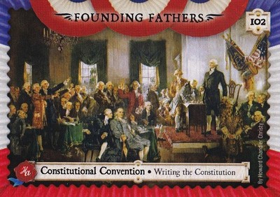 CONSTITUTIONAL CONVENTION HISTORICAL AUTOGRAPHS FOUNDING FATHERS BASE #102 2025