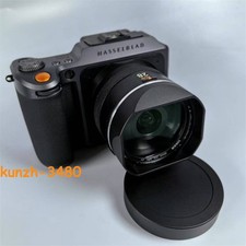 Metal Black Lens Hood For Hasselblad XCD 28 38P 55 90V Aluminium Alloy With Cap