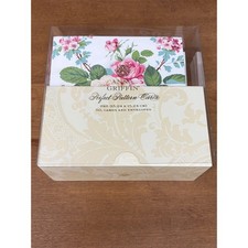 Anna Griffin 6x6 Pretty Pattern Cards Envelopes Set 50 Count Floral Damask
