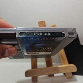 Total Recall Acclaim 1990 Nintendo NES juego y funda limpios y probados 