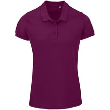 SOLS - Polo manches courtes en coton bio PLANET - Femme (PC6144)