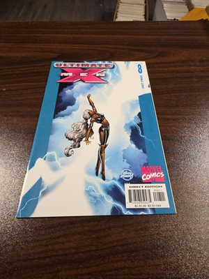 #ad Ultimate X Men #8 Marvel Comics September 2001 Direct Edition CGC Ready $50.00