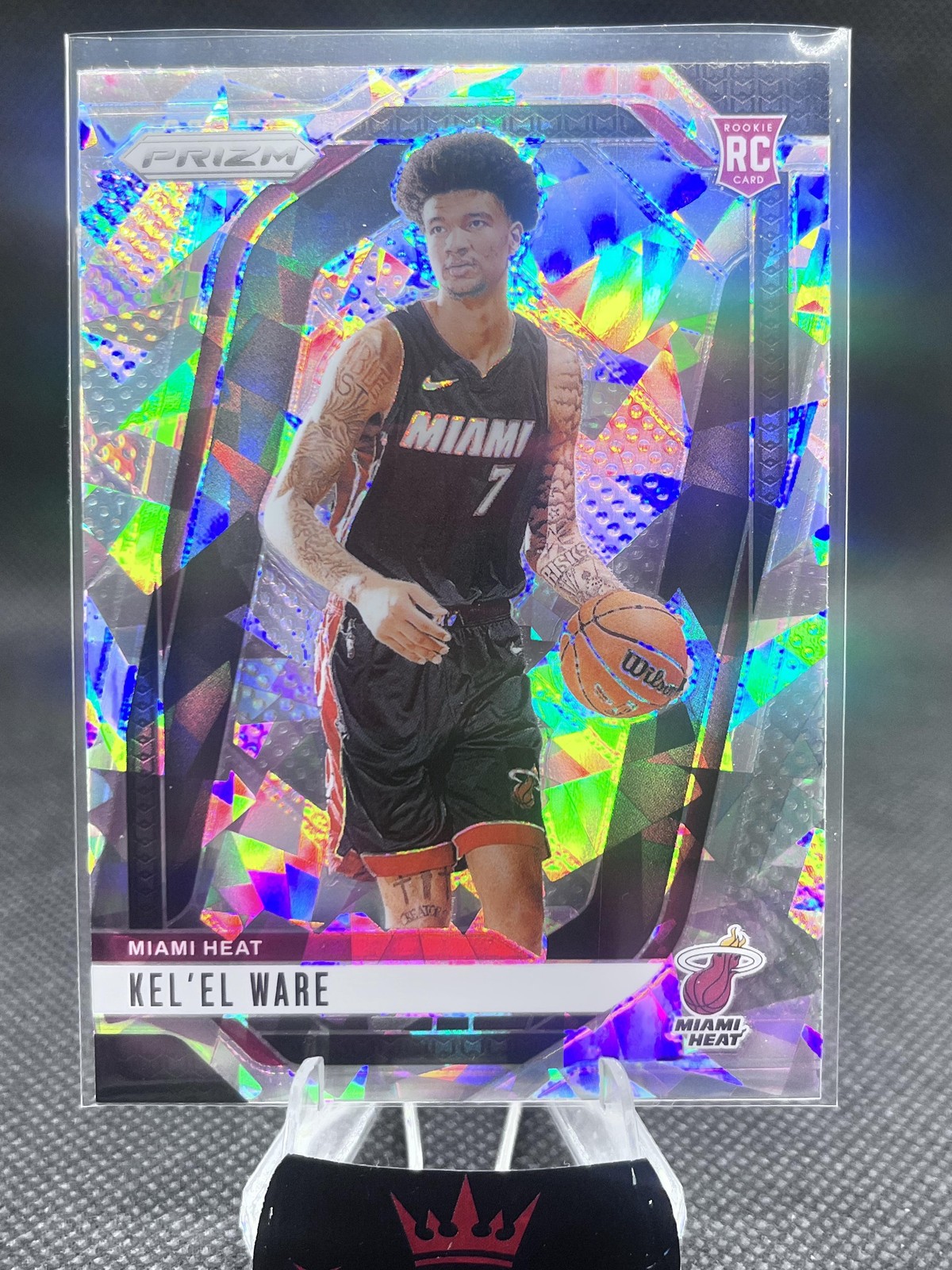 2024-25 Panini Prizm #248 Kel'el Ware Prizms Ice