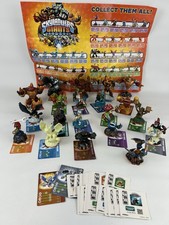 Skylanders Lot Giants Figures Activision Poster Cards Stickers