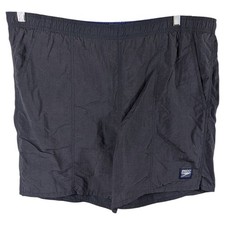 Speedo Swim Trunks Shorts Mens Sz Large Blue Lining Brief Stretch with Pockets